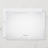 Dame In Red Invitation Einladung (Rückseite)