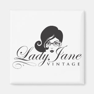 Dame Jane Vintage Magnet