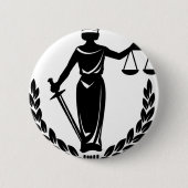 DAME JUSTICE CO. BUTTON (Vorderseite)