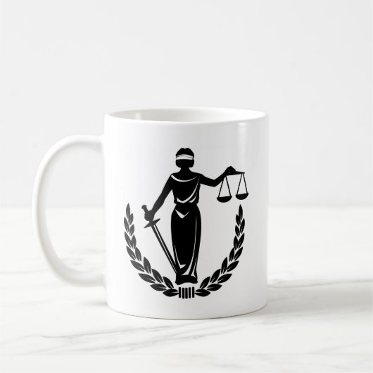 DAME JUSTICE CO. KAFFEETASSE (Links)
