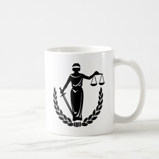 DAME JUSTICE CO. KAFFEETASSE (Rechts)