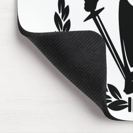 DAME JUSTICE CO. MOUSEPAD (Ecke)