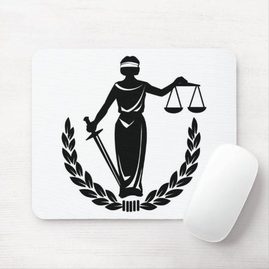 DAME JUSTICE CO. MOUSEPAD (Mit Mouse)