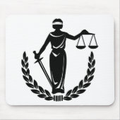 DAME JUSTICE CO. MOUSEPAD (Vorne)