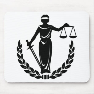 DAME JUSTICE CO. MOUSEPAD