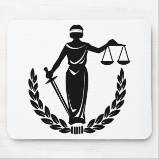 DAME JUSTICE CO. MOUSEPAD