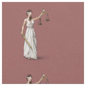 Dame Justice - Marsala Stoff (Nahaufnahme)