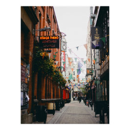 Dame Lane Dublin - Fotografie Poster