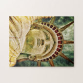 Dame Liberty, Freiheitsstatue Puzzle (Horizontal)