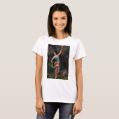 Dame Liberty In Flag T-Shirt (Vorne ganz)