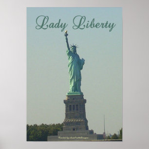 Dame Liberty Poster