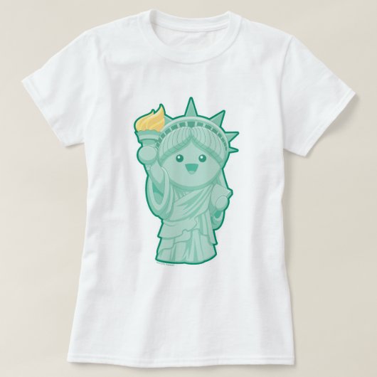 Dame Liberty T-Shirt (Design vorne)