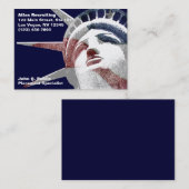 Dame Liberty Visitenkarte (Vorne/Hinten)