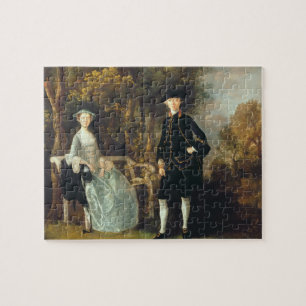 Dame Lloyd und ihr Sohn Thomas Gainsborough- , Puzzle