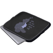 Dame Lord-Byrons Laptopschutzhülle (Vorne Knopf)