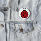 Dame Love Bug Button (Beispiel)