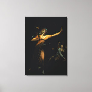 Dame Macbeth Sleepwalking, 1783 (Öl auf Leinwand) Leinwanddruck