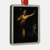 Dame Macbeth Sleepwalking, 1783 (Öl auf Leinwand) Silbernes Ornament (Rechts)