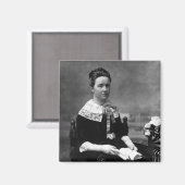 Dame Millicent Fawcett, c.1880 Magnet (Vorderseite/Rückseite)