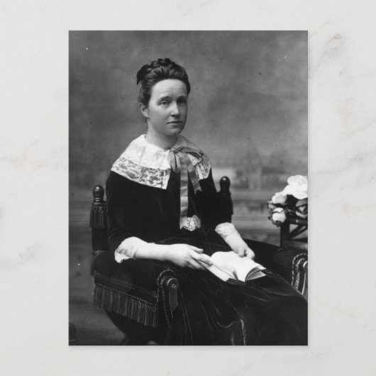 Dame Millicent Fawcett, c.1880 Postkarte (Vorderseite)