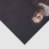 Dame mit der Magd, die Buchstaben durch Vermeer Seidenpapier (Detail)