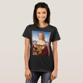 Dame mit der Porträtfarbe Einhorn-RAPHAEL Santi T-Shirt (Vorne ganz)