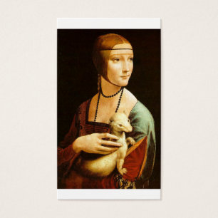 Dame mit einem Ermine durch Leonardo da Vinci C.