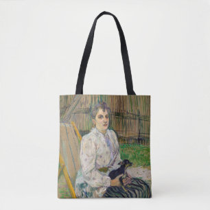 Dame mit einem Hund Tasche