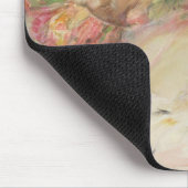 Dame mit einer Katze, 1904 Mousepad (Ecke)