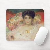 Dame mit einer Katze, 1904 Mousepad (Mit Mouse)
