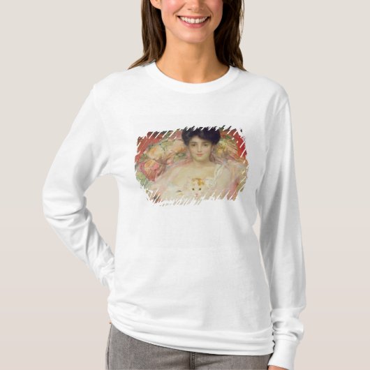 Dame mit einer Katze, 1904 T-Shirt (Vorderseite)