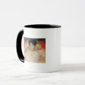Dame mit einer Katze, 1904 Tasse (Vorderseite Links)