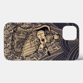 Dame mit Gitarre Case-Mate iPhone Hülle (Rückseite (Horizontal))