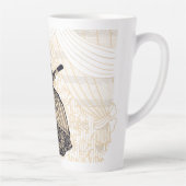 Dame mit Gitarre Milchtasse (Rechts)