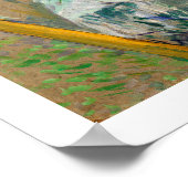 Dame mit Hund Poster (Ecke)