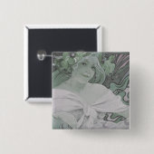 Dame Nature Button (Vorne & Hinten)
