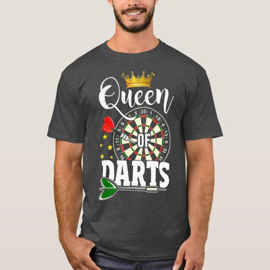Dame of Darts Shirts für Frauen (Vorderseite)