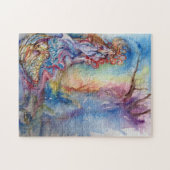 DAME OF LAKE/Magie und Geheimnis Puzzle (Horizontal)