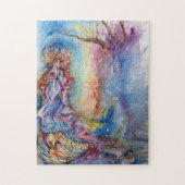 DAME OF LAKE/Magie und Geheimnis Puzzle (Vertikal)