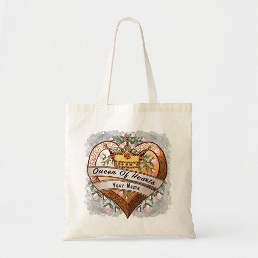 Dame of My Heart Custom Tote Taschen (Vorne)