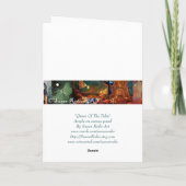 Dame of the Tides - Goddess Art Grußkarte Karte (Rückseite)