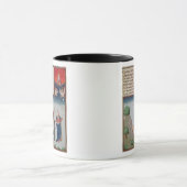 Dame Philosophy führt Boethius im Flug Tasse (Zentrum)