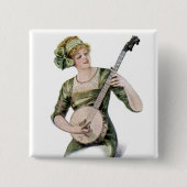 Dame Player Button (Vorderseite)