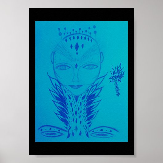 Dame Poster (Vorne)
