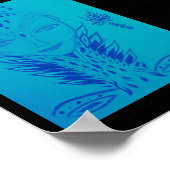 Dame Poster (Ecke)