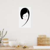 Dame Poster (Küche)