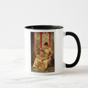 Dame Reading Tasse