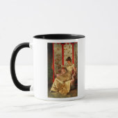 Dame Reading Tasse (Links)