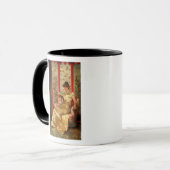 Dame Reading Tasse (Vorderseite Links)