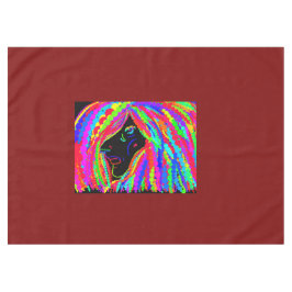 Dame Regenbogentischdecke Tischdecke